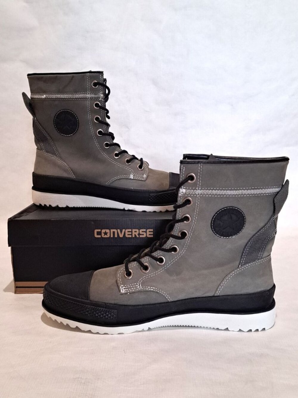 Converse All Star Major Mills XHi Boot High Lace Up Military 132404C RARE Grunge